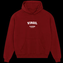 "Virgil Players Couture Men's Casual Hoodie Red"