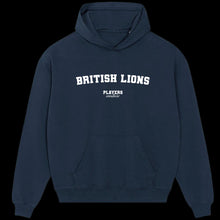 "British Lions Players Couture Men's Casual Hoodie Navy"