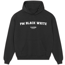 PM Black White (Juventus) Players Couture Men's Casual Hoodie Black