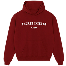Andres Iniesta Men's Hoodie - Players Couture Andres Iniesta Fan Clothing