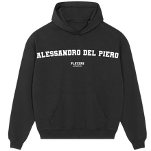 Alessandro Del Piero Players Couture Men's Casual Hoodie Black