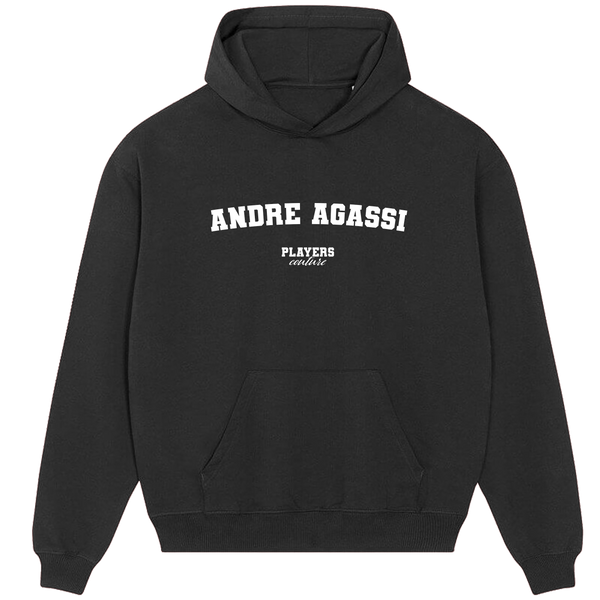 Andre Agassi Players Couture Men's Casual Hoodie Black