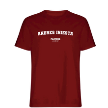 Andres Iniesta Players Couture Mens T-Shirt Red