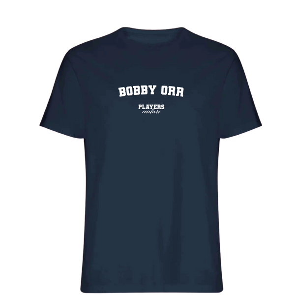 Bobby Orr Players Couture Mens T-Shirt Navy