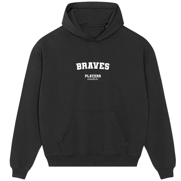 Braves Players Couture Men's Casual Hoodie Black