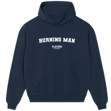 Burning Man Players Couture Men's Casual Hoodie Navy