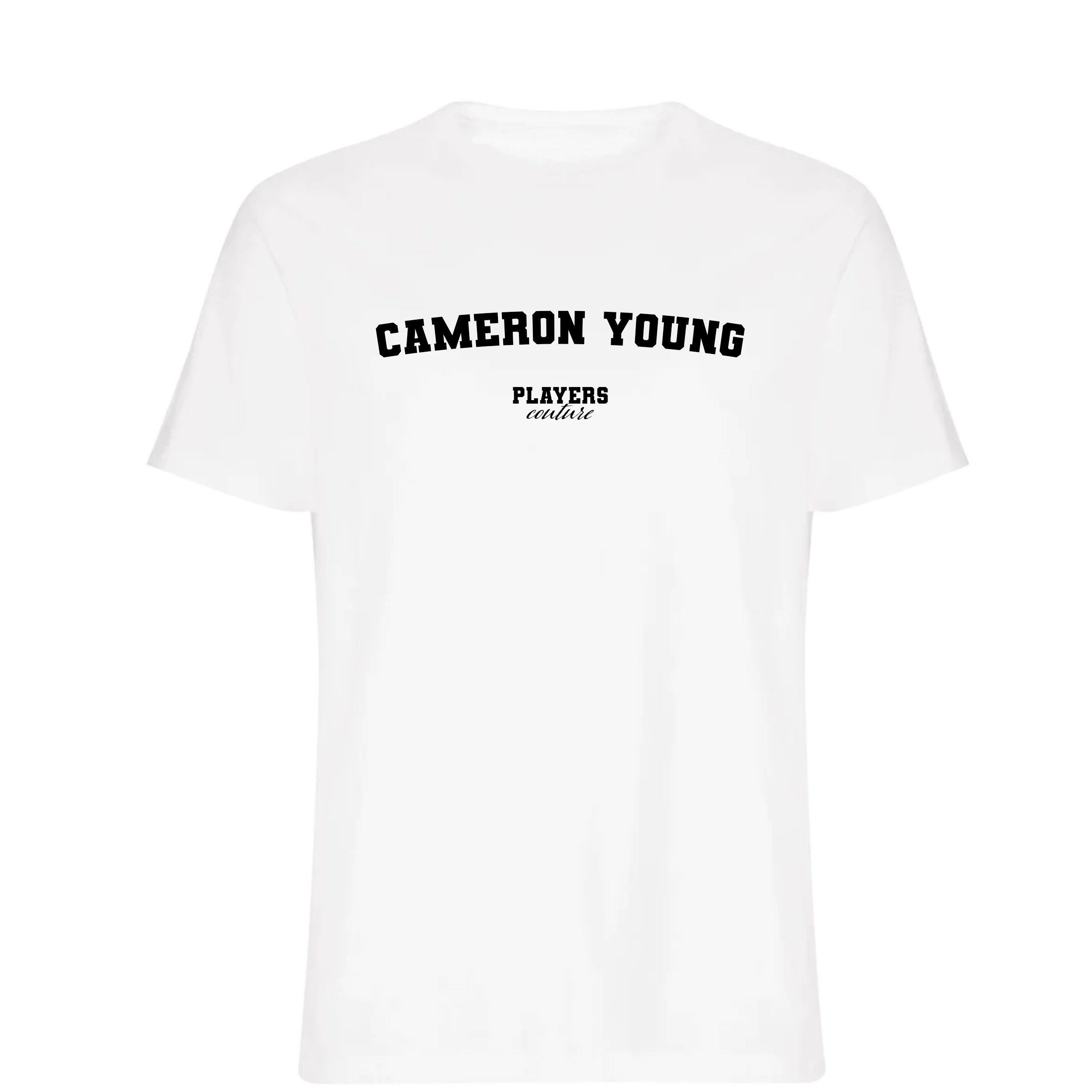 Cameron Young Players Couture Men's T-Shirt White