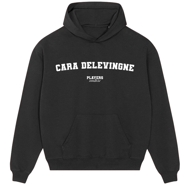 Cara Delevingne Players Couture Men's Casual Hoodie Black