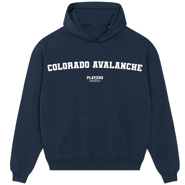 Colorado Avalanche Players Couture Men's Casual Hoodie Navy