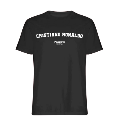 Cristiano Ronaldo Players Couture Mens T-Shirt Black
