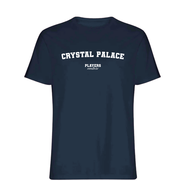 Crystal Palace Players Couture Mens T-Shirt Navy