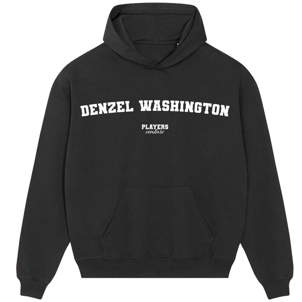 Denzel Washington Players Couture Men's Casual Hoodie Black