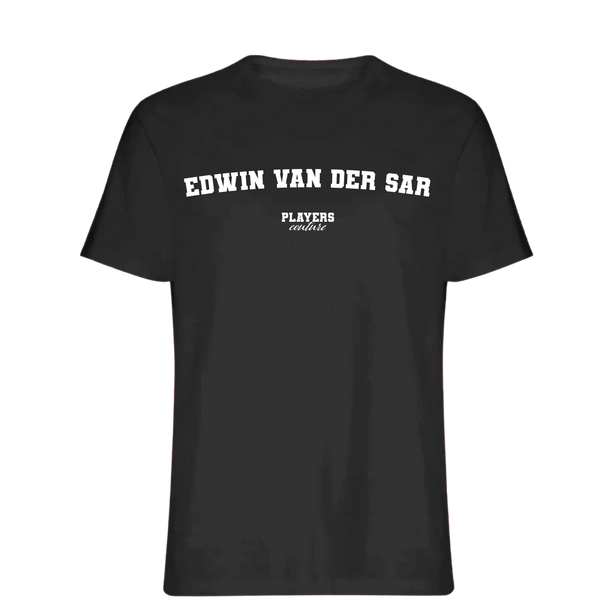 Edwin van der Sar Players Couture Mens T-Shirt Black