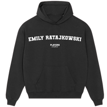 Emily Ratajkowski Players Couture Men's Casual Hoodie Black