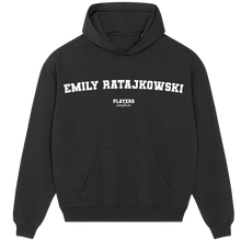Emily Ratajkowski Players Couture Men's Casual Hoodie Black