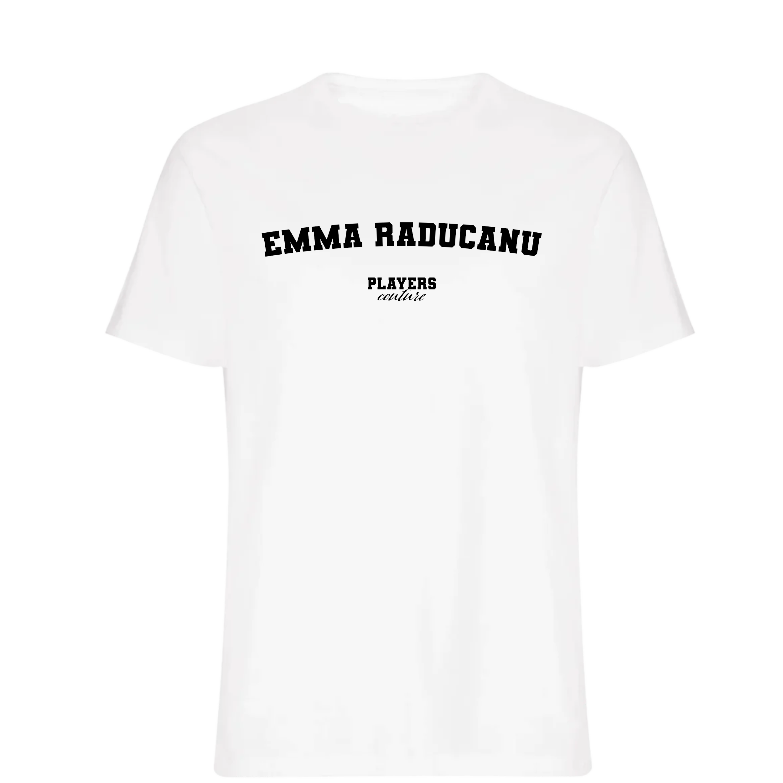 Emma Raducanu Players Couture Mens T-Shirt White