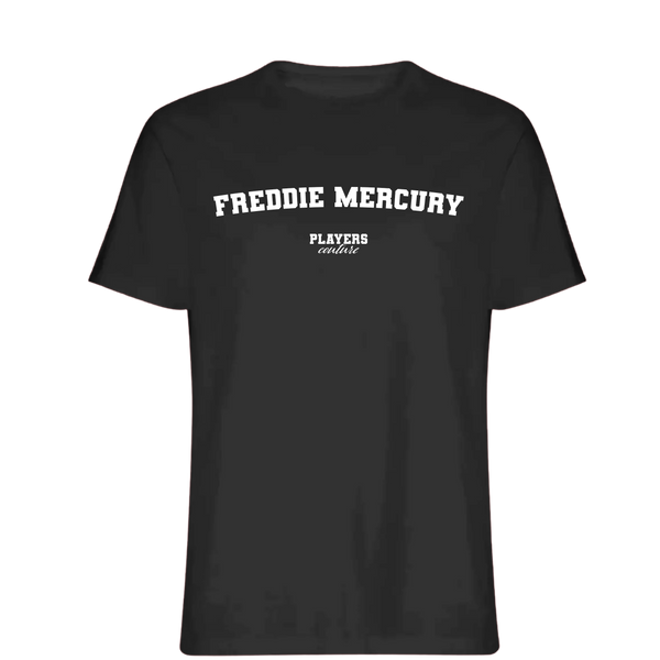 Freddie Mercury Players Couture Mens T-Shirt Black