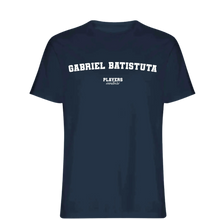 Gabriel Batistuta Players Couture Mens T-Shirt Navy