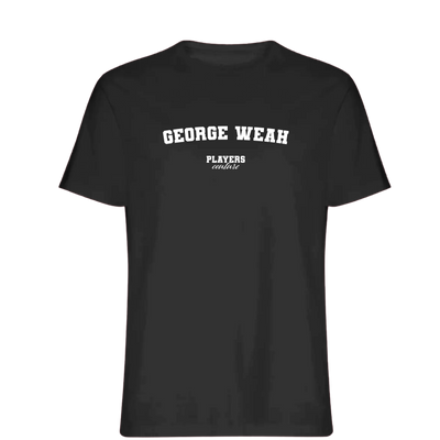 George Weah Players Couture Mens T-Shirt Black