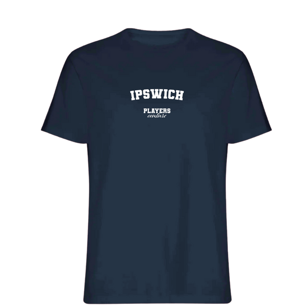 Ipswich Players Couture Mens T-Shirt Navy