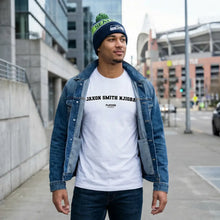 Jaxon Smith Njigba Players Couture Men's T-Shirt - White / S | American Football, Men's, Name Collection, Seattle Seahawks, T-Shirts