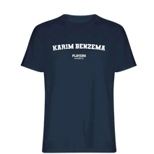 Karim Benzema Players Couture Mens T-Shirt Navy