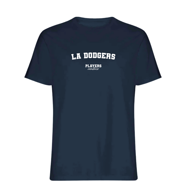 LA Dodgers Players Couture Mens T-Shirt Navy