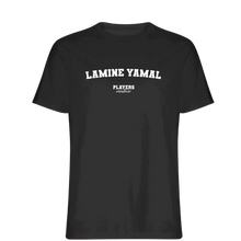 Lamine Yamal Players Couture Mens T-Shirt Black