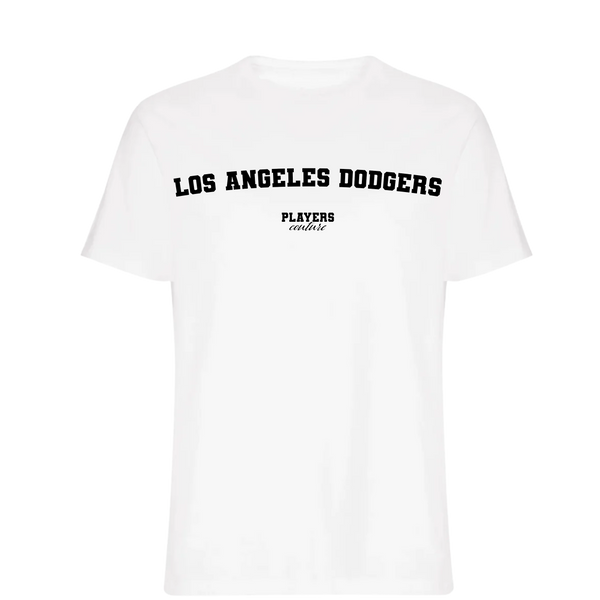 Los Angeles Dodgers Players Couture Mens T-Shirt White
