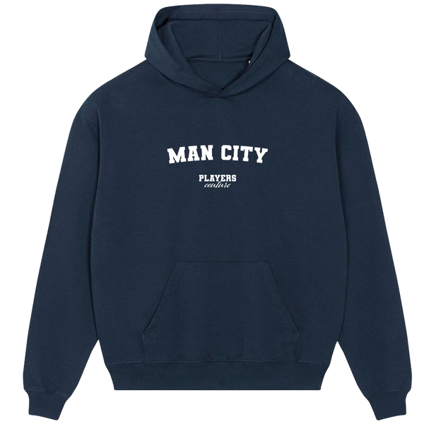 Man City Players Couture Men's Casual Hoodie Navy
