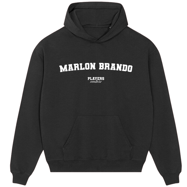 Marlon Brando Players Couture Men's Casual Hoodie Black