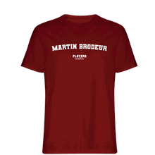 Martin Brodeur Players Couture Mens T-Shirt Red