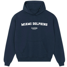 Miami Dolphins Players Couture Men's Casual Hoodie Navy
