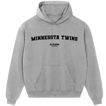 Minnesota Twins Players Couture Men's Casual Hoodie Gray