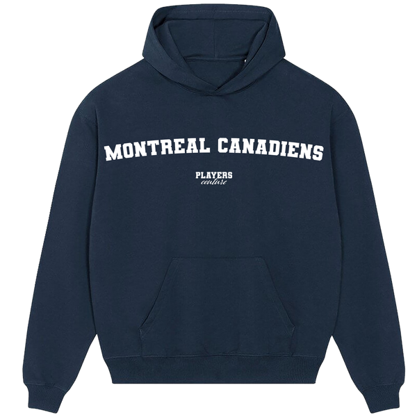 Montreal Canadiens Players Couture Men's Casual Hoodie Navy