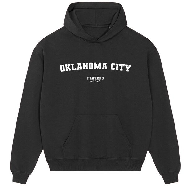 Oklahoma City Players Couture Men's Casual Hoodie Black