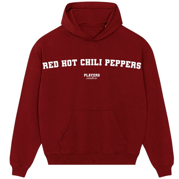 Red Hot Chili Peppers Players Couture Men's Casual Hoodie Red