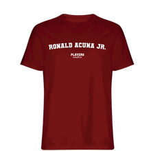Ronald Acuna Jr. Players Couture Mens T-Shirt Red
