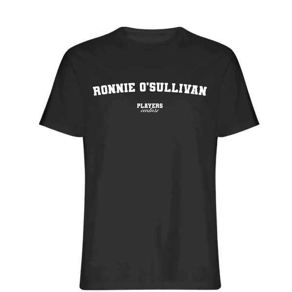 Ronnie O'Sullivan Players Couture Men's T-Shirt Black