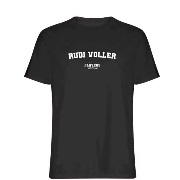 Rudi Voller Players Couture Mens T-Shirt Black