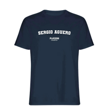 Sergio Aguero Players Couture Mens T-Shirt Navy