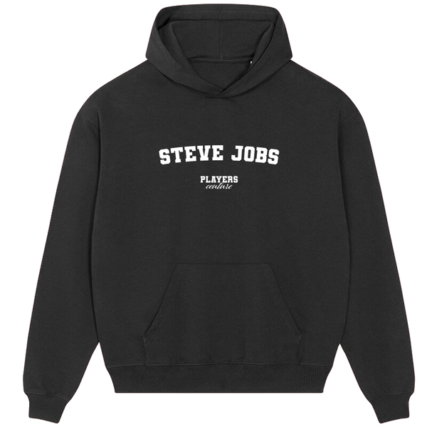 Steve Jobs Players Couture Men's Casual Hoodie Black