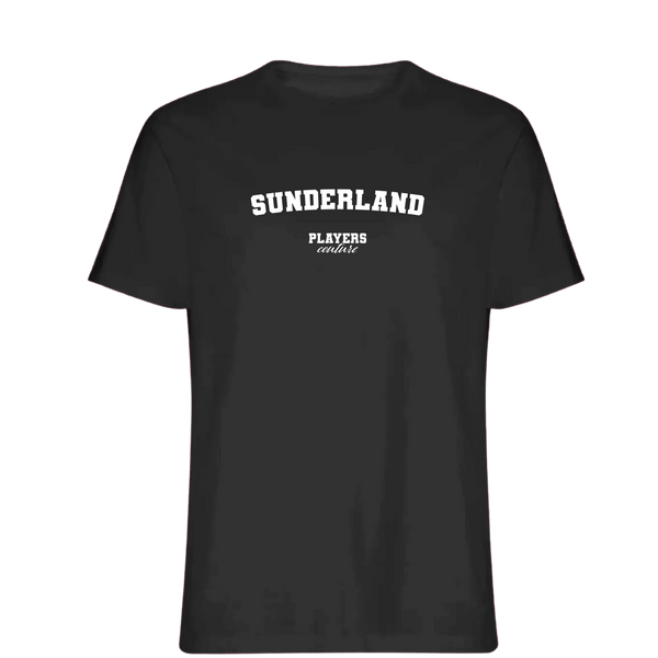 Sunderland Players Couture Mens T-Shirt Black