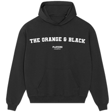 The Orange & Black Players Couture Men's Casual Hoodie Black