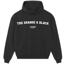 The Orange & Black Players Couture Men's Casual Hoodie Black