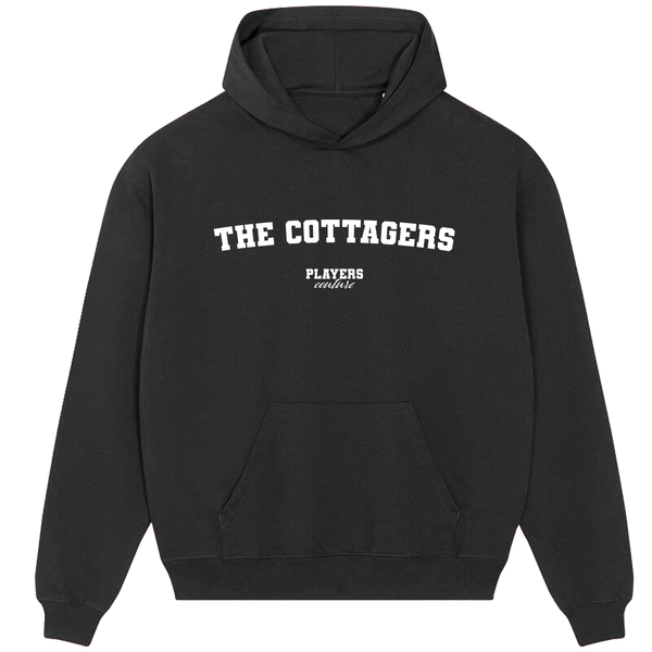 The Cottagers Players Couture Men's Casual Hoodie Black