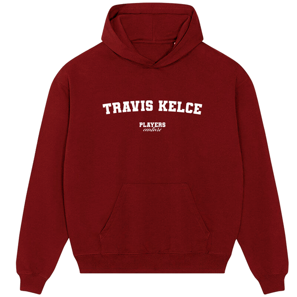 Travis Kelce Players Couture Men's Casual Hoodie Red
