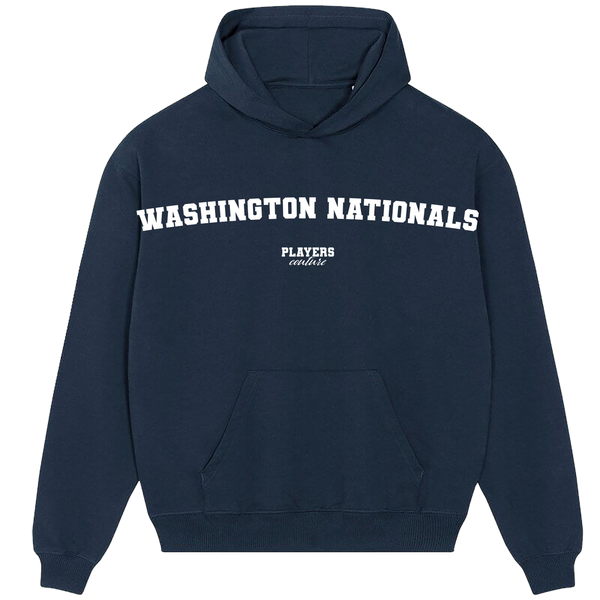 Washington Nationals Players Couture Men's Casual Hoodie Navy
