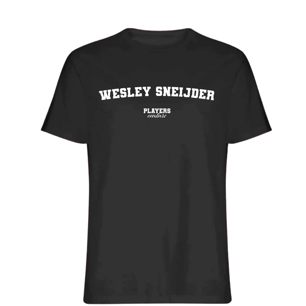 Wesley Sneijder Players Couture Mens T-Shirt Black