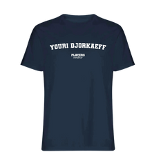 Youri Djorkaeff Players Couture Mens T-Shirt Navy